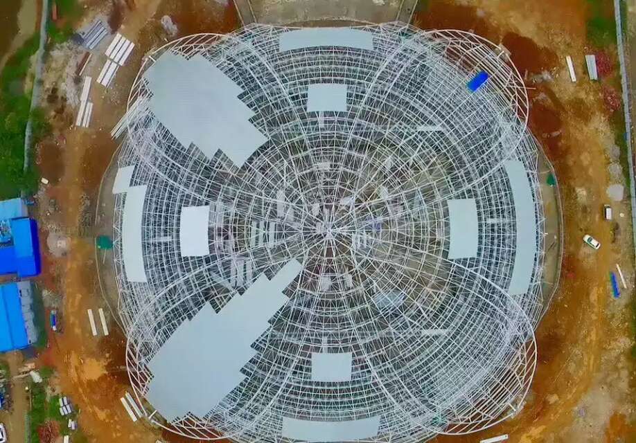 调兵山体育馆网架